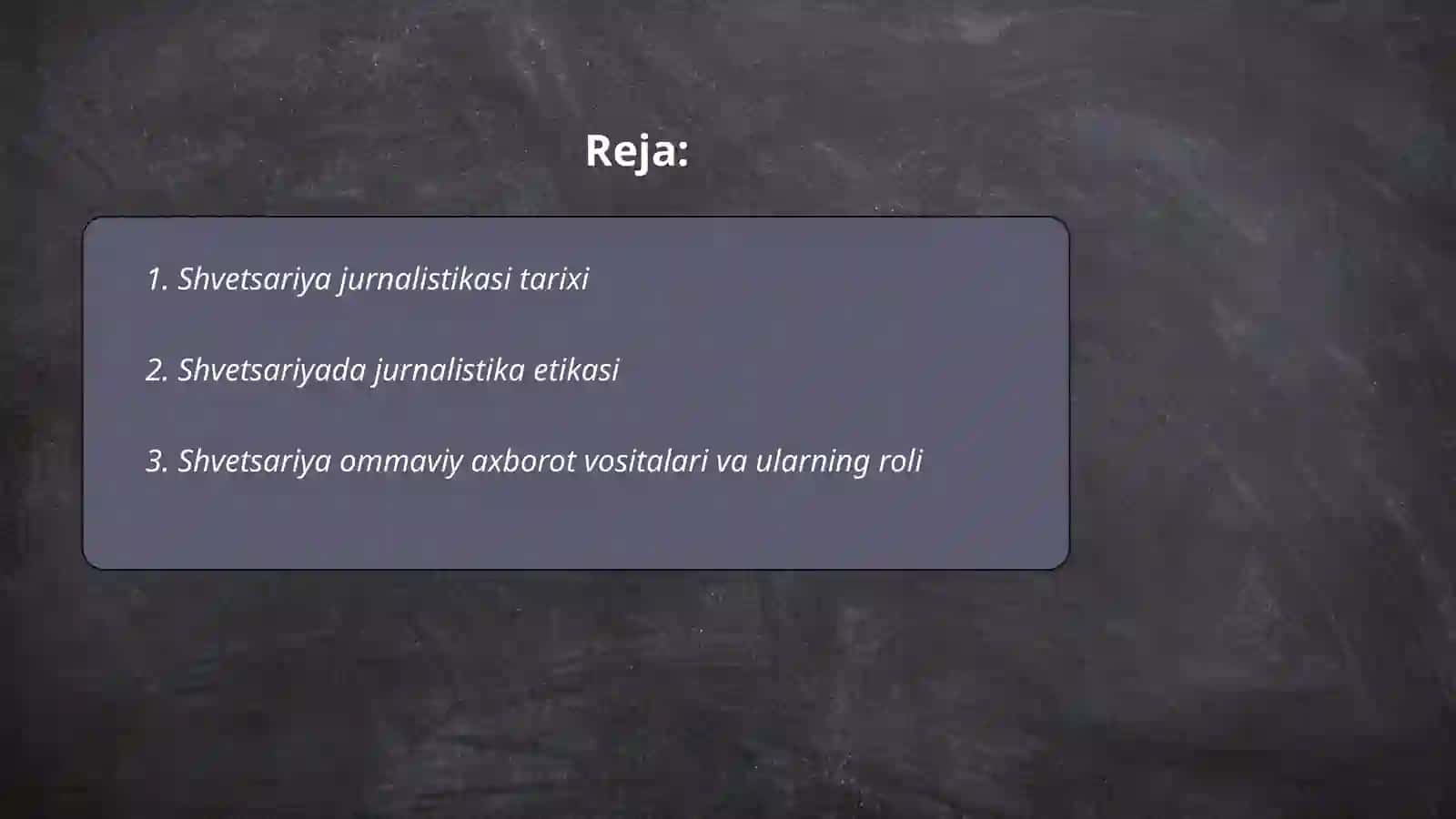 Shvetsariya jurnalistikasi 2
