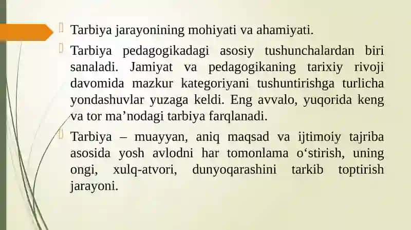 Tarbiyanazariyasi 2
