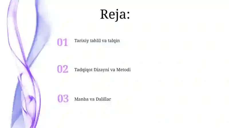 Tarixiy tadqiqotda umumfan uslublari 2