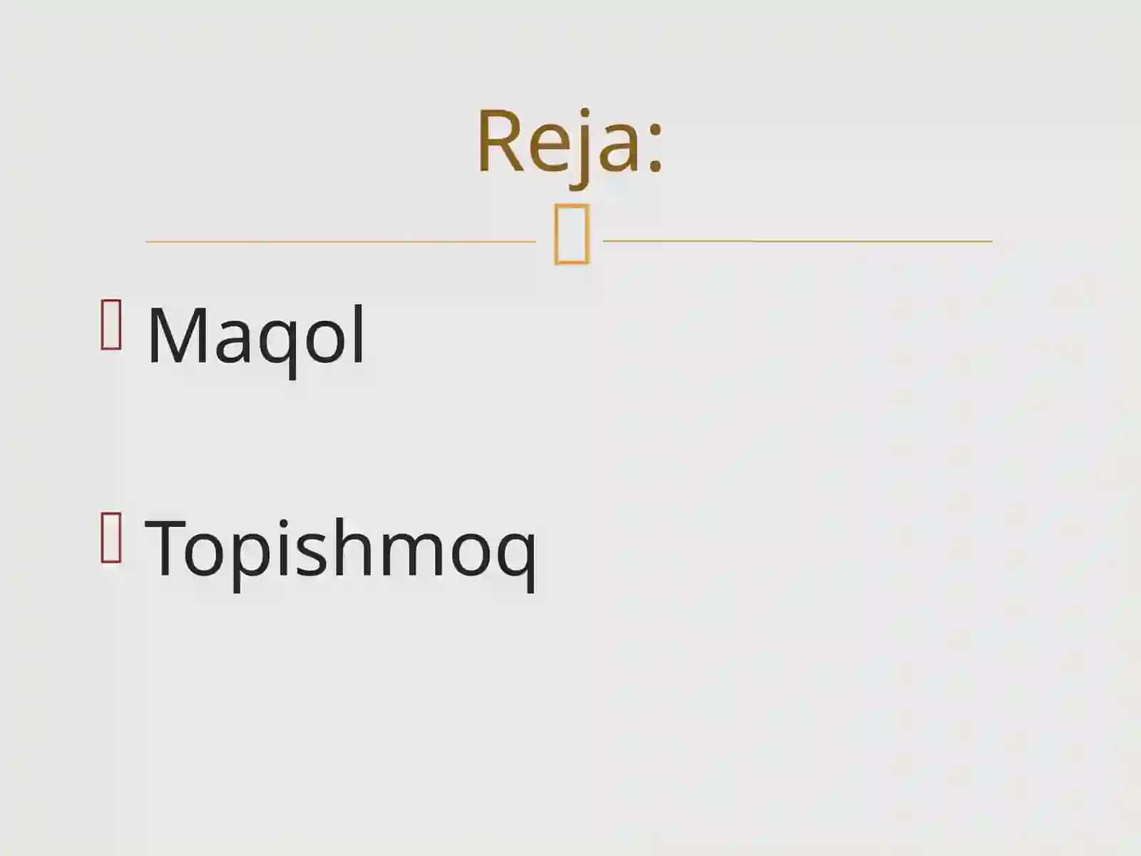 Xalq maqollari va topishmoqlari 2