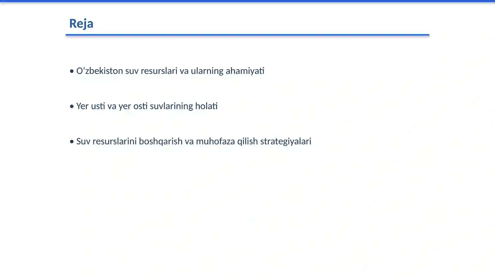 Oʻzbekiston yer usti va yer osti suvlari 2