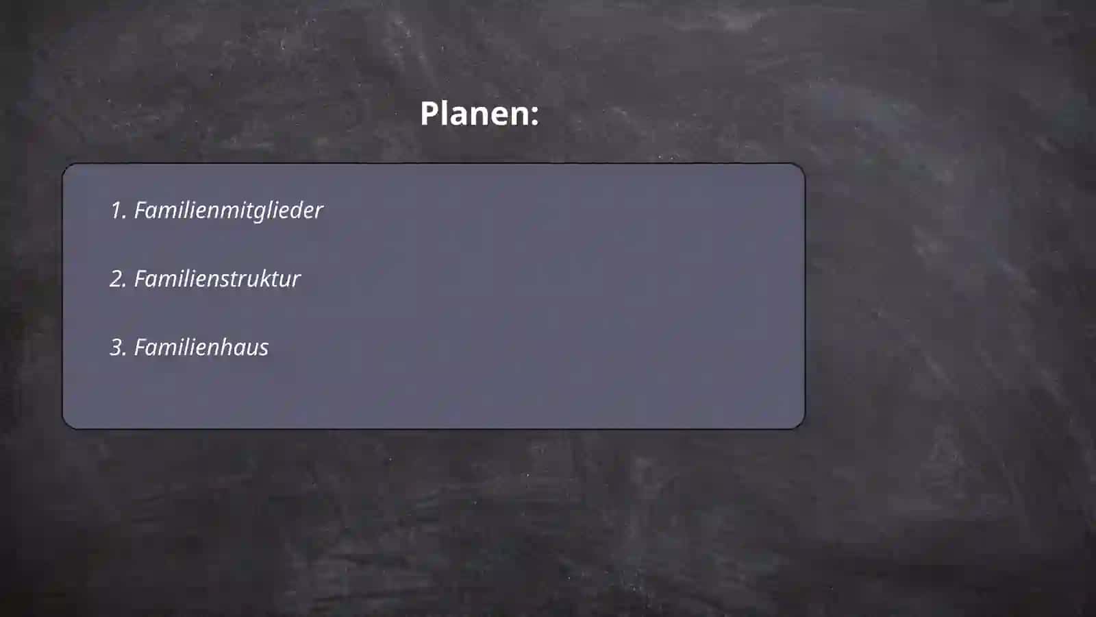 Meine Familie 2