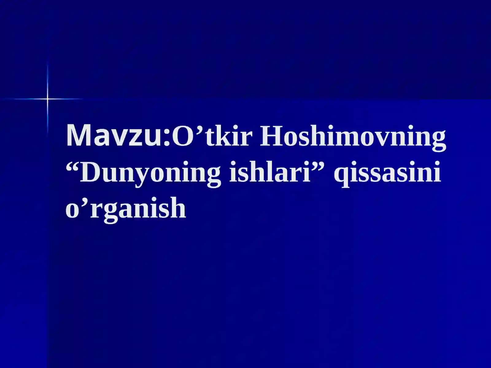5-sinf Adabiyot Anvar Obidjon hayoti va ijodi dars taqdimoti 2