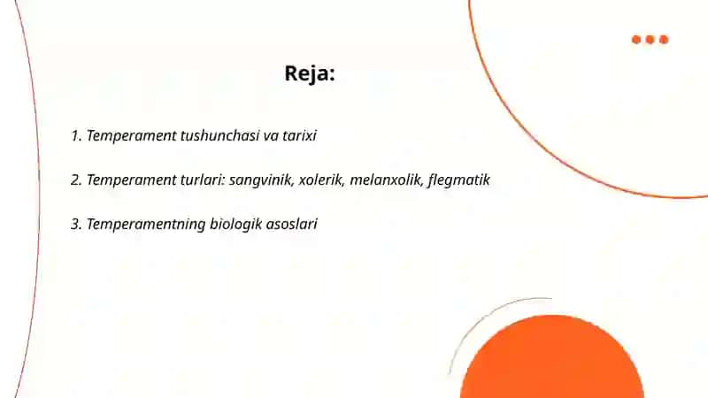 Temperament 2