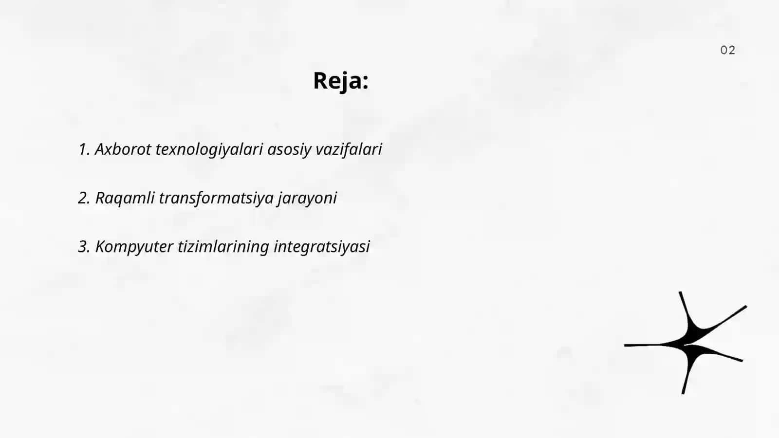 Axborot texnologiyalari asosiy vazifalari 2