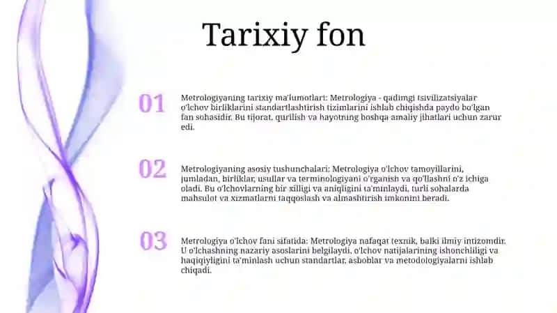 Metrologiyaning Asosiy Tushunchalari 2