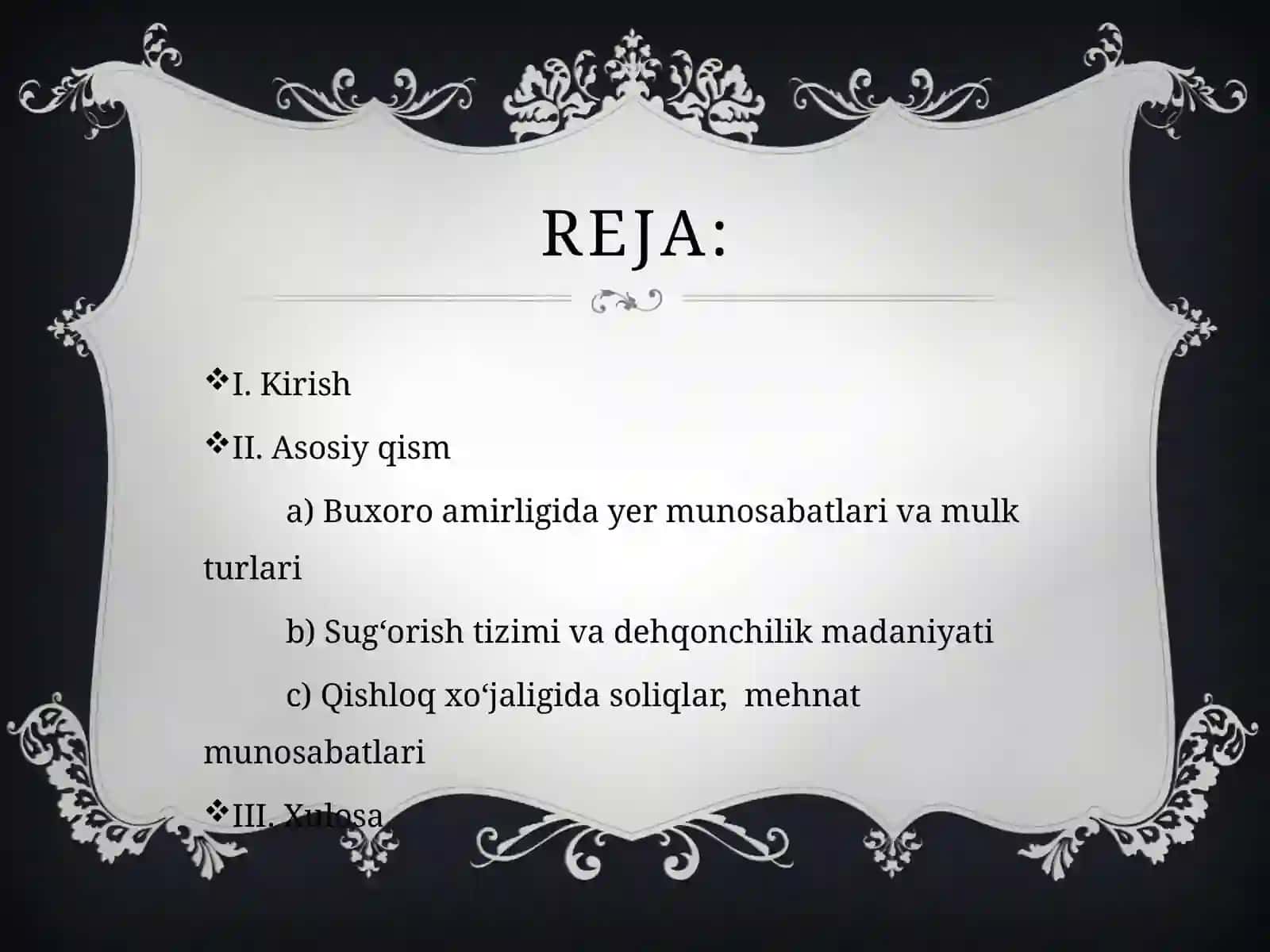 buXoro amirligida qishloq xo’jaligi Hayoti, shaharlar va savdo 2