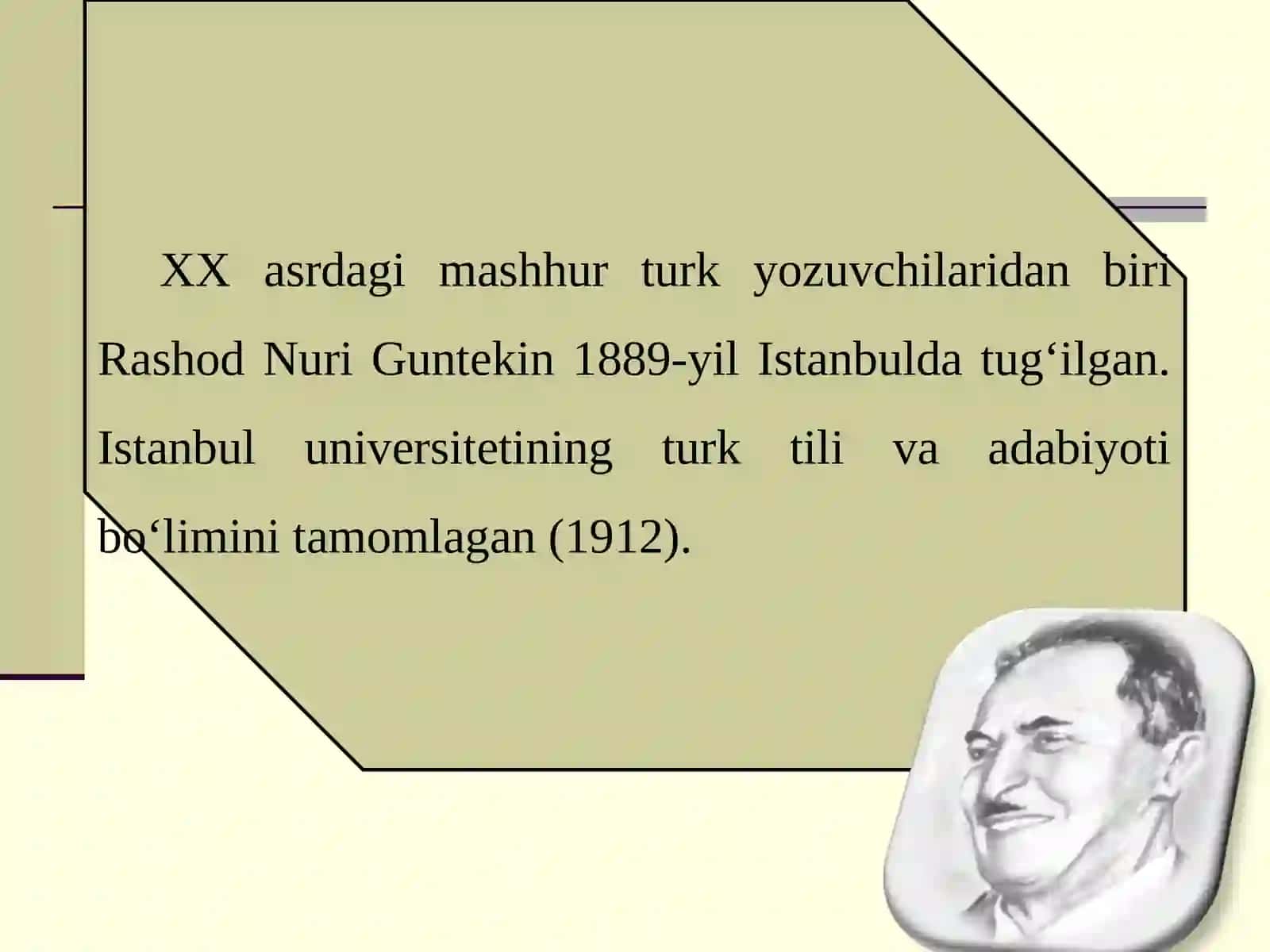 Rashod Nuri Guntekin 2