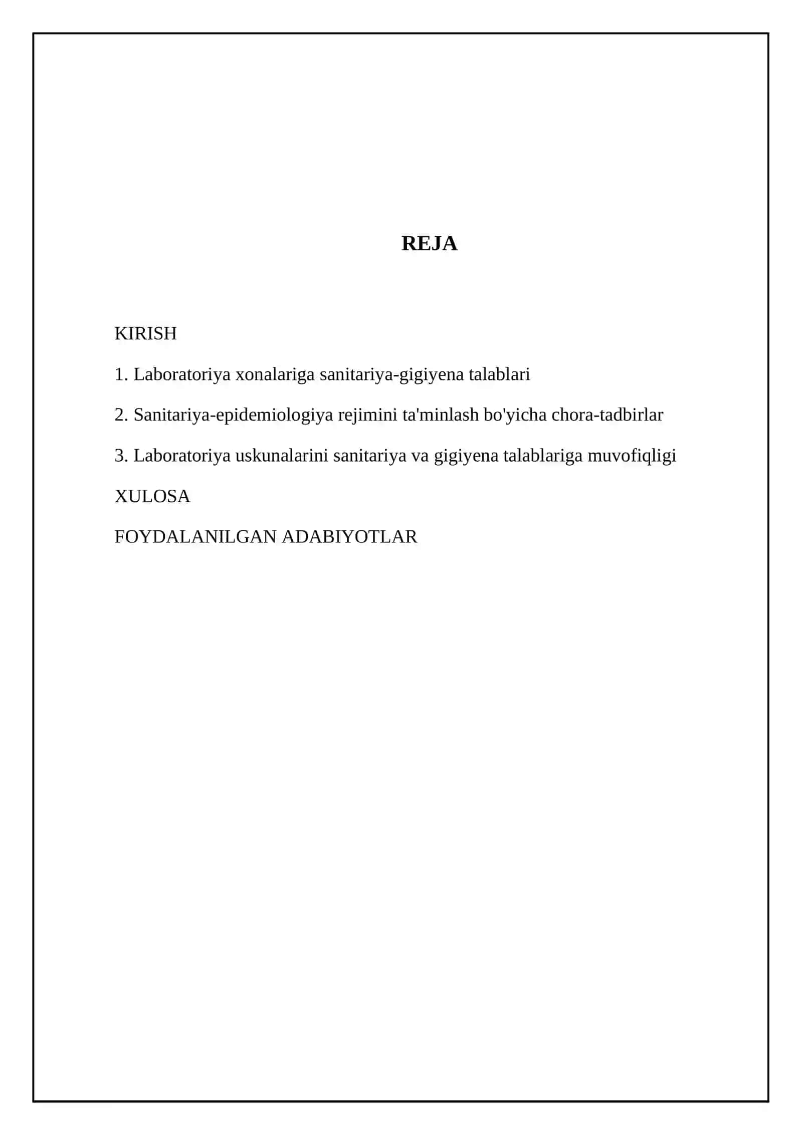 Laboratoriya xonalariga sanitariya-gigiyena talablari 2