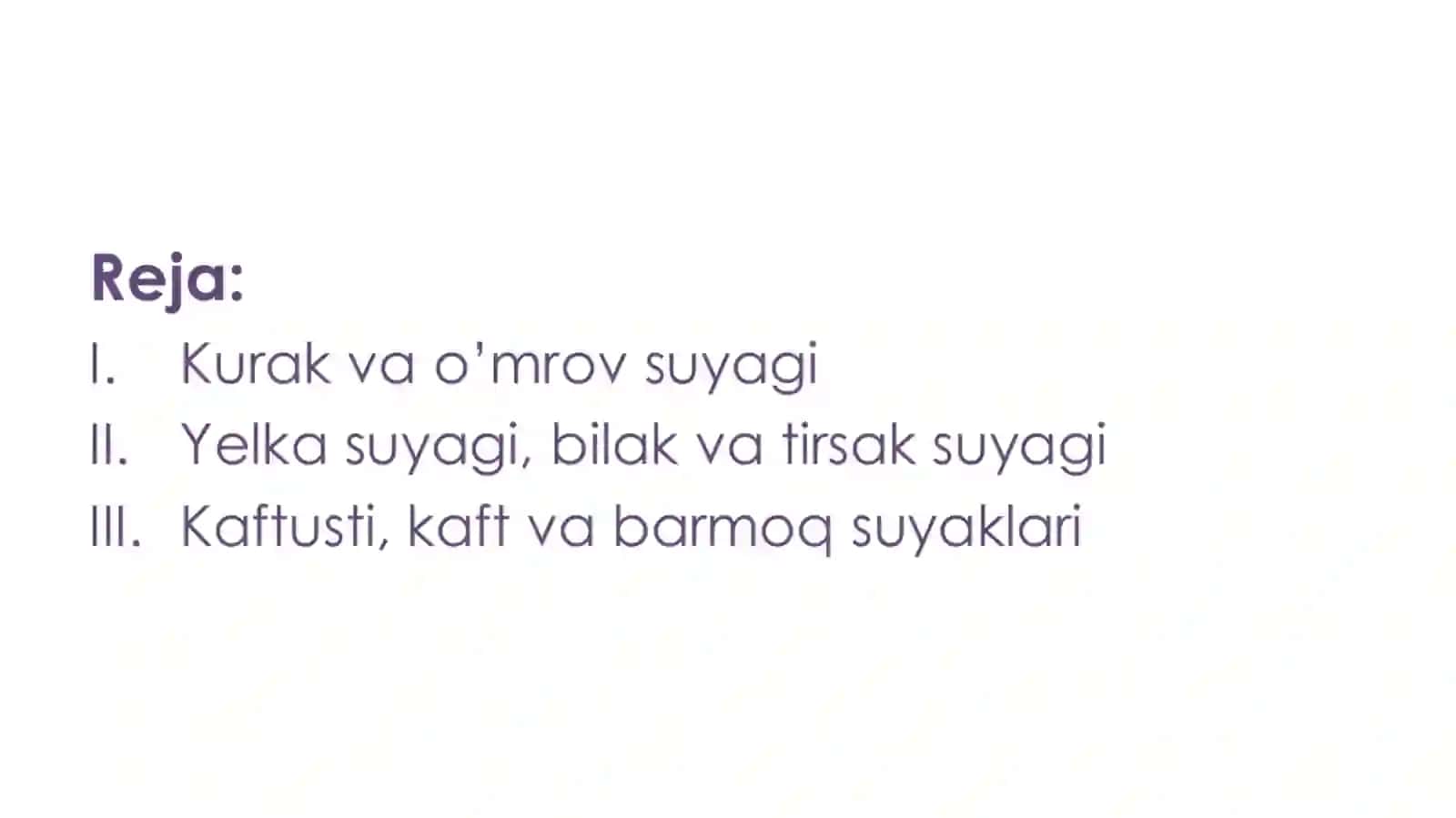 qo'l suyaklari 2