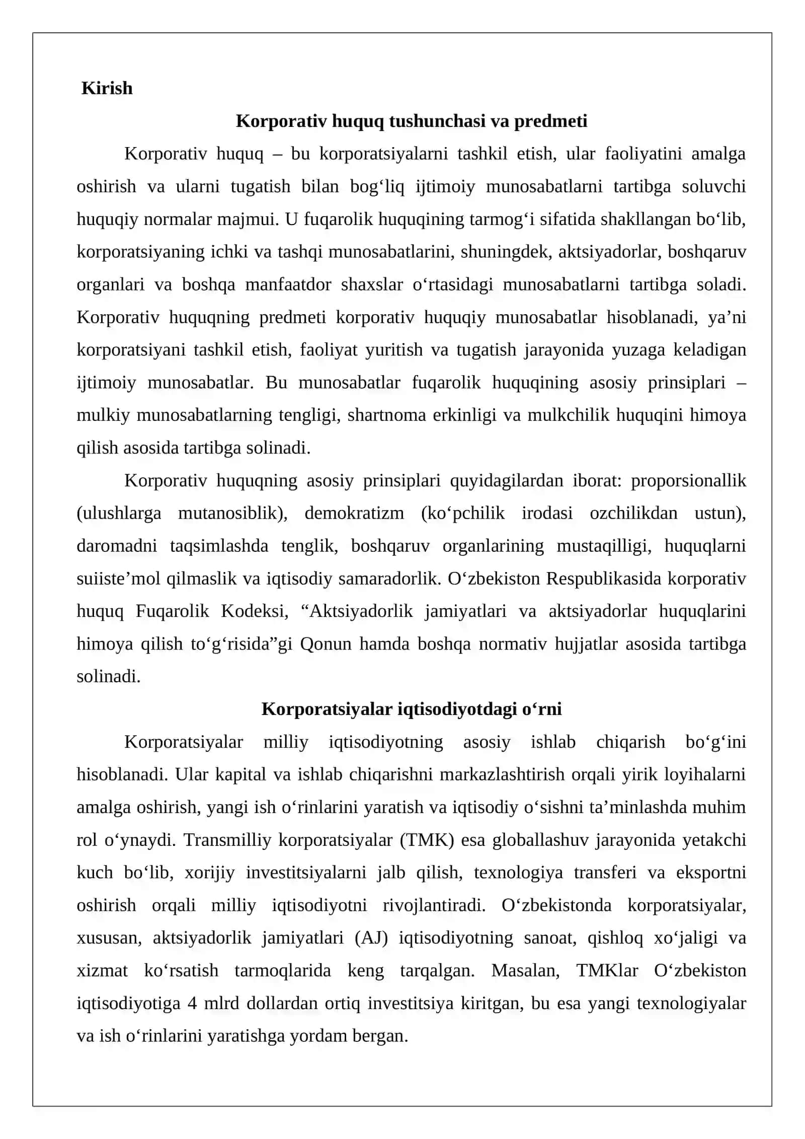 Korporativ huquq 2