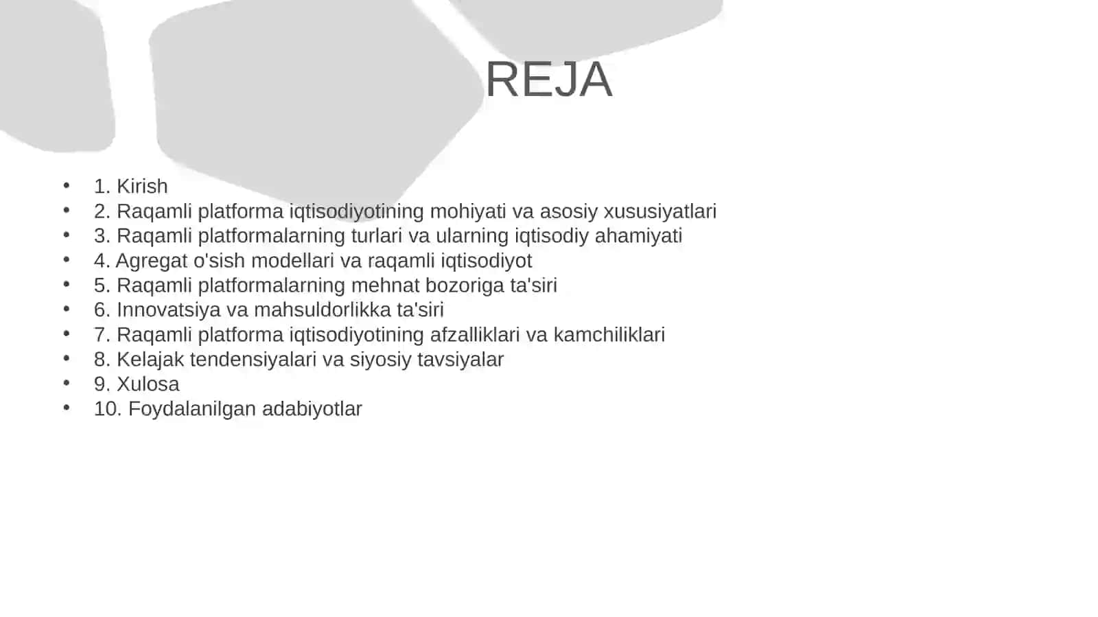 RAQAMLI PLATFORMA IQTISODIYOTI VA AGREGAT O‘SISH MODELLARI 2