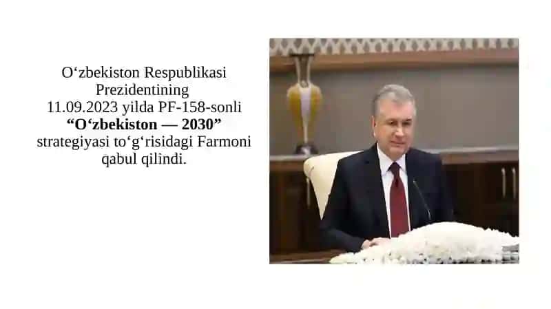 Yangi O'zbekiston strategiyasi 2