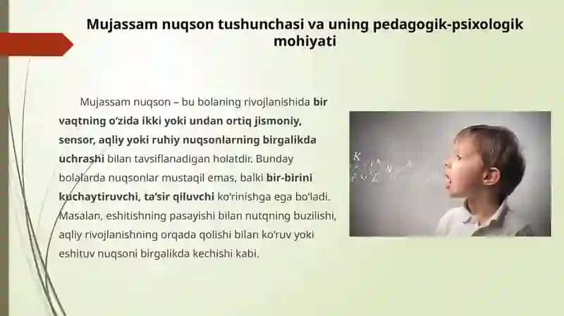 Mujassam nuqsonli bolalar 2