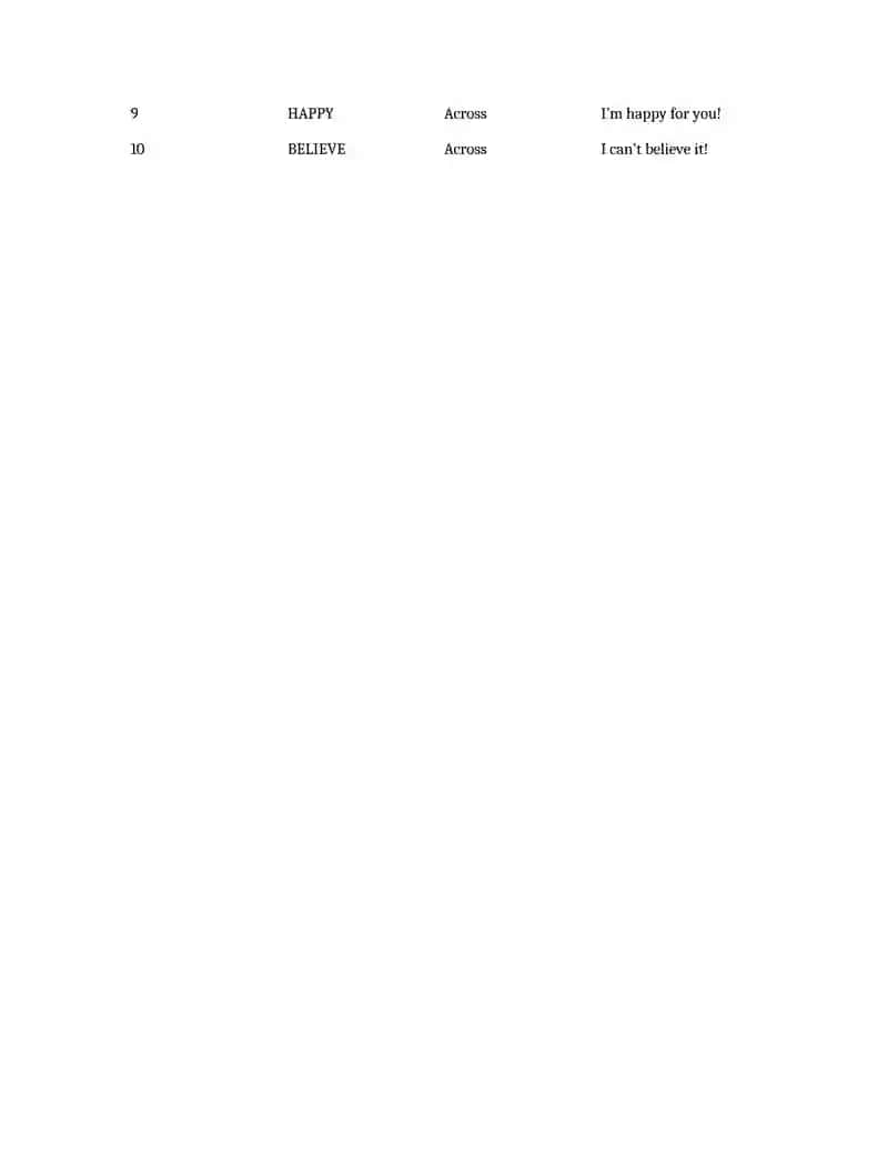 CROSSWORD: GOOD NEWS vs BAD NEWS (Advanced Version) 2