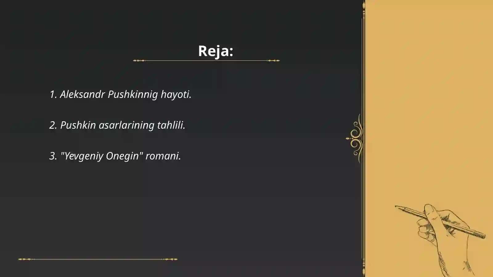 Pushkin asari tahlili 2