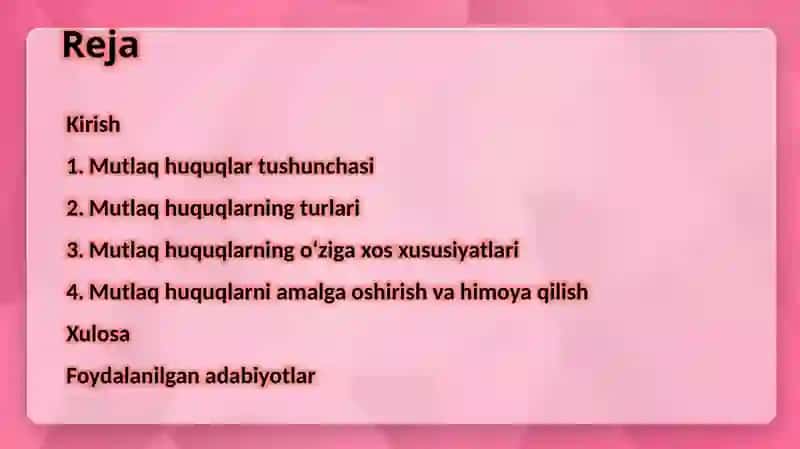 Fuqarolik huquqi 2