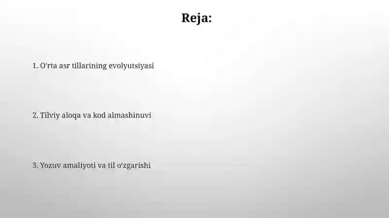 O'rta asrlar tilshunosligi 2