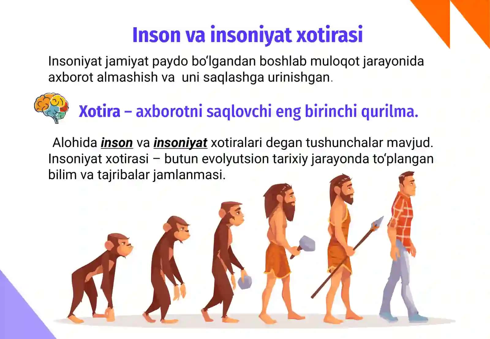 Insonvainsoniyat xotirasi 2