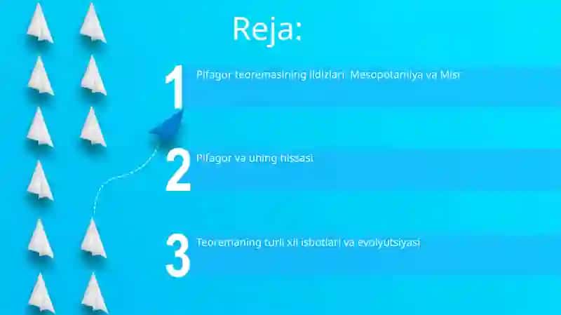 Pifagor teoremasining tarixiy asoslari 2