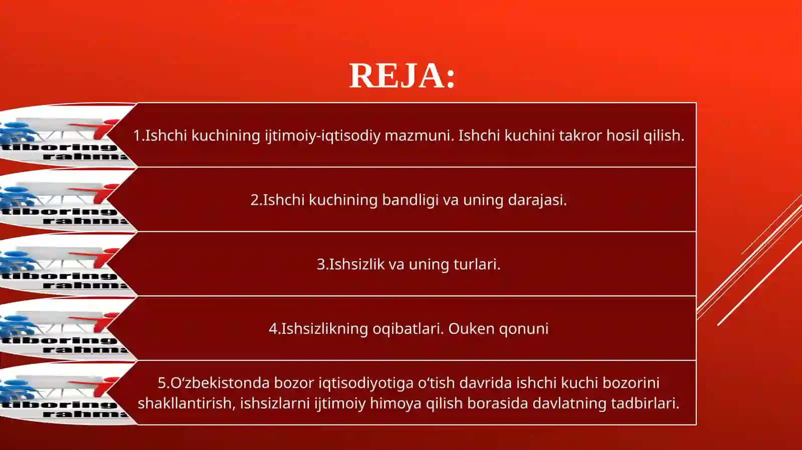 Ishchi kuchi bozori va bandlik 2