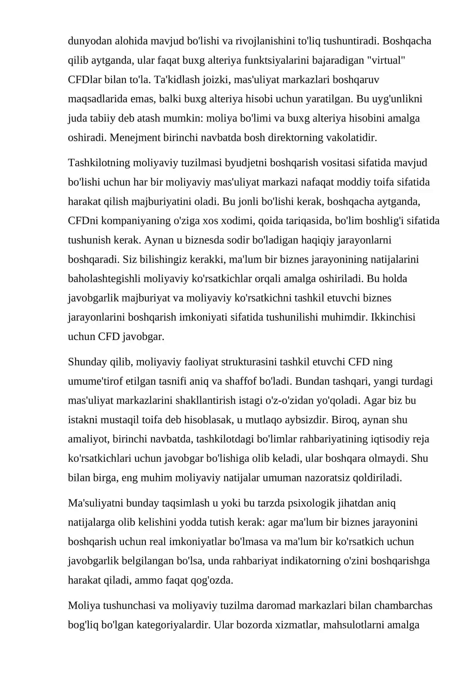 Moliyaviy strukturani aniqlash 2
