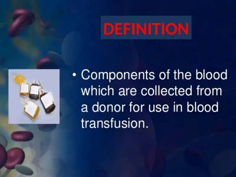 BLOOD PRODUCTS 2
