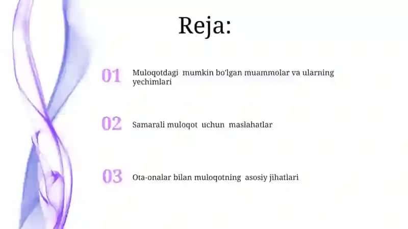 Ota onalar bilan suhbat 2
