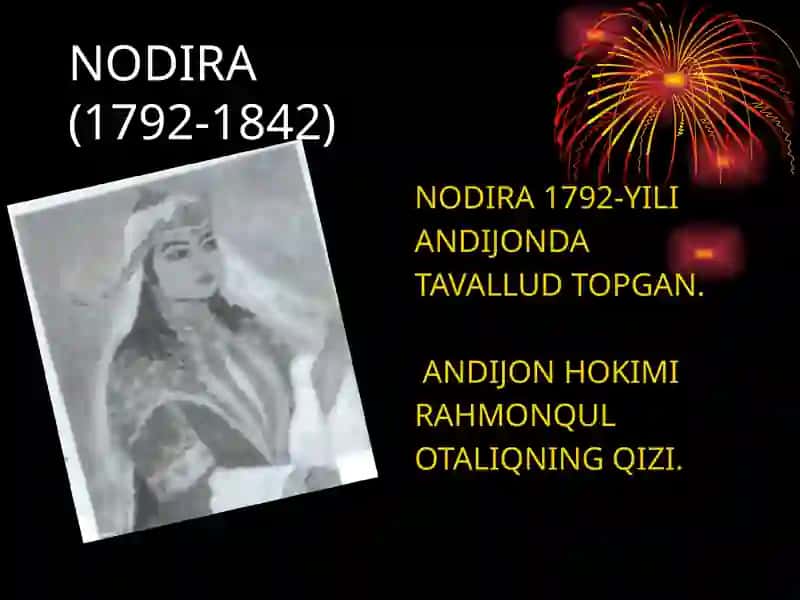 Mohlaroyim Nodira ijodiy merosi 2