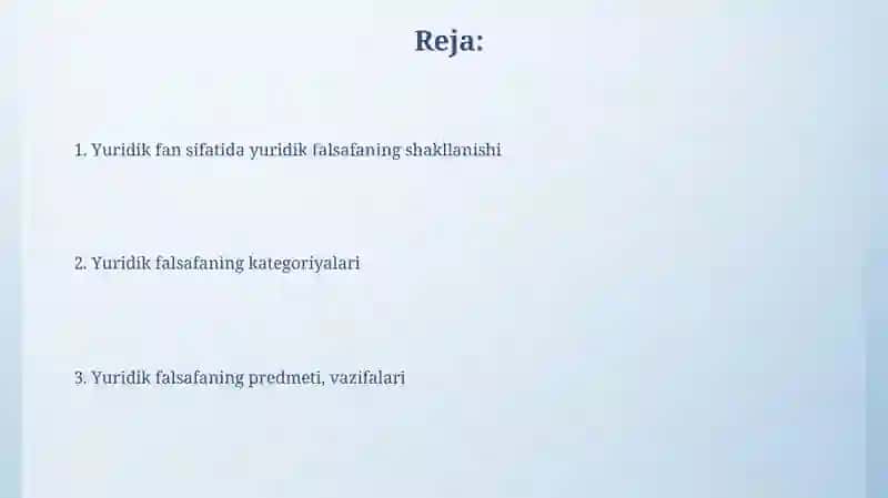 Yuridik Falsafa 2