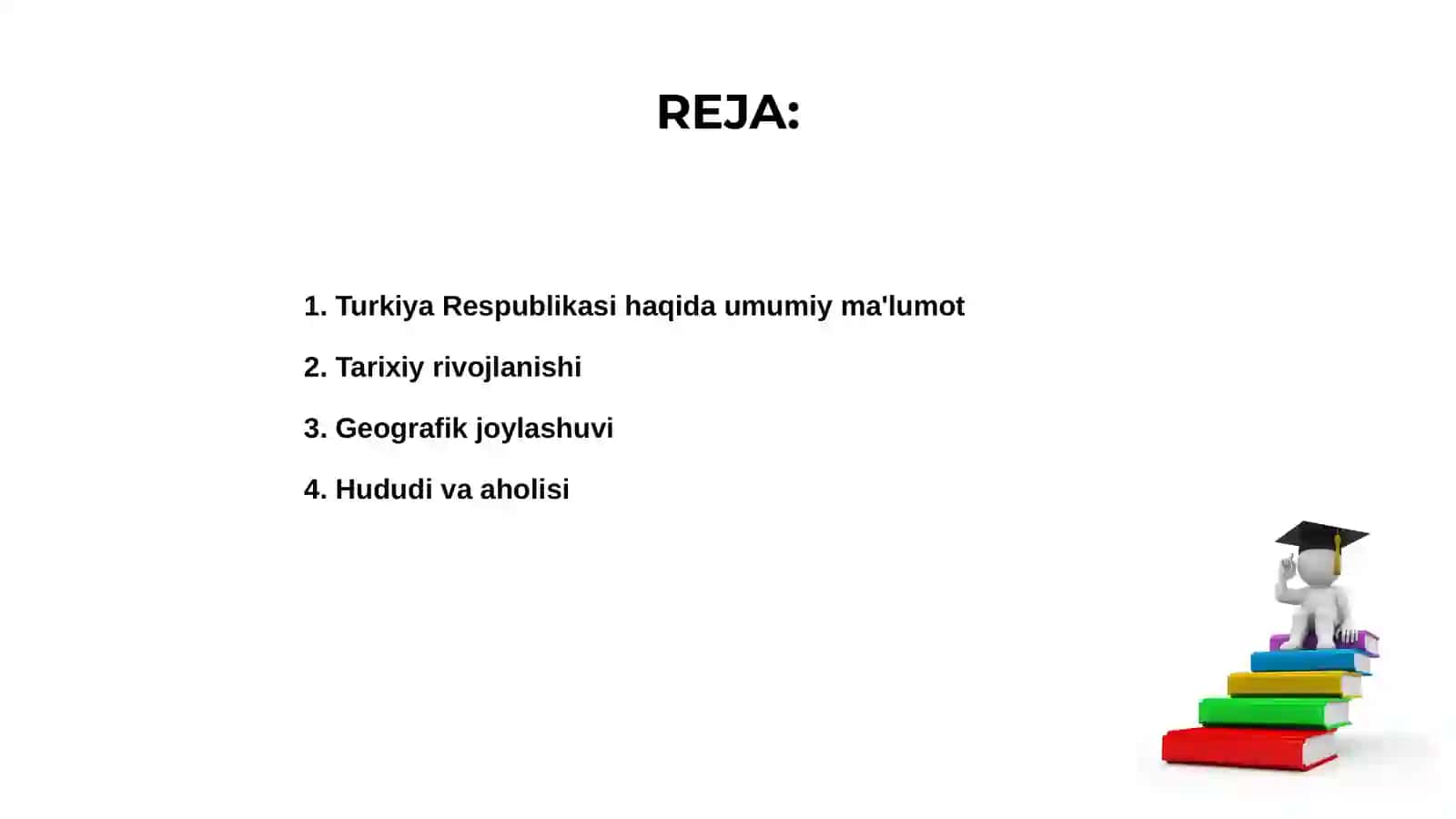 Turkiya Respublikasi haqida umumiy ma'lumot 2
