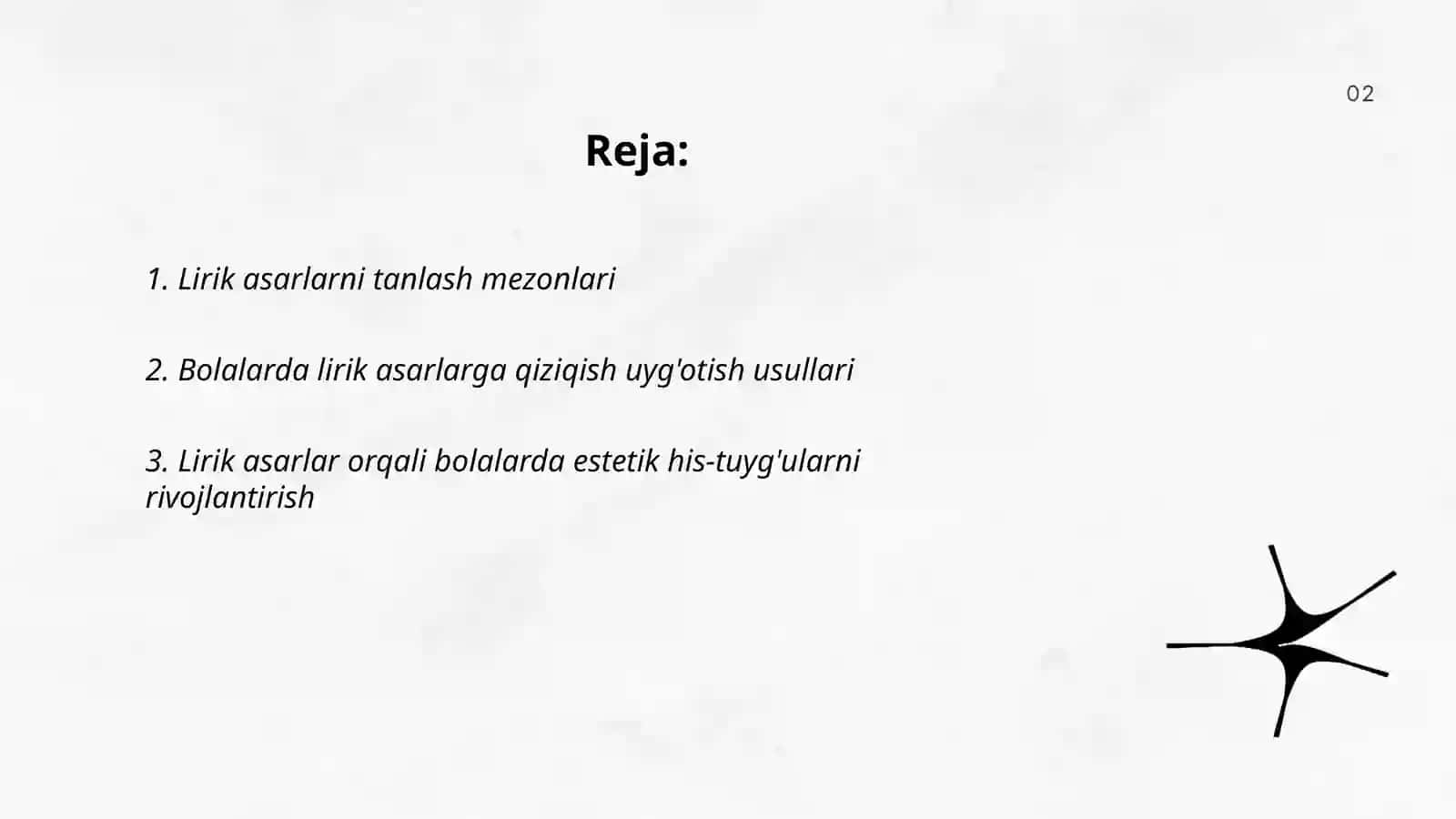 Boshlangʻich sinfda lirik asarlar ustida ishlash metodikasi 2