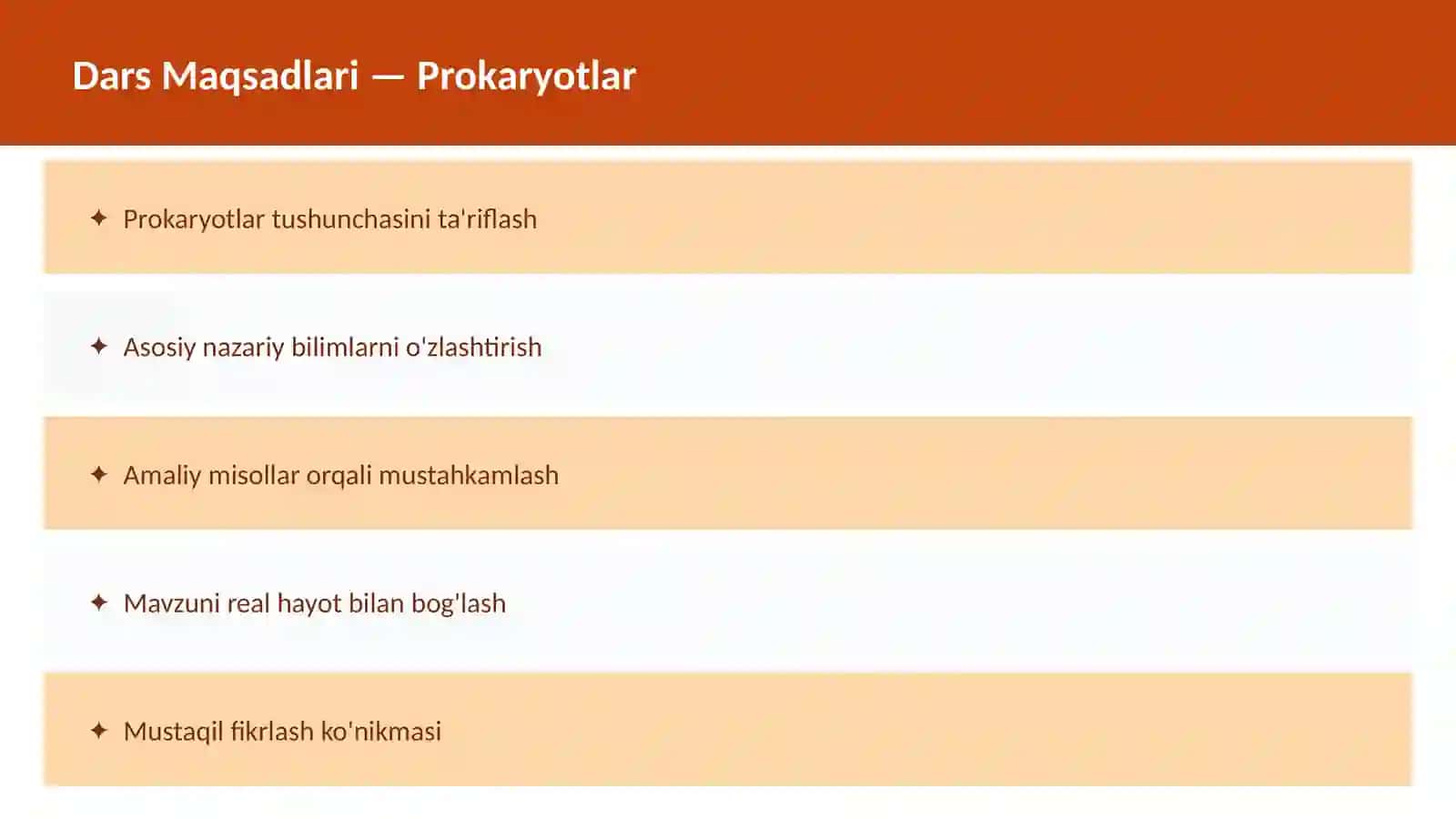 Hujayra tuzilishi 2