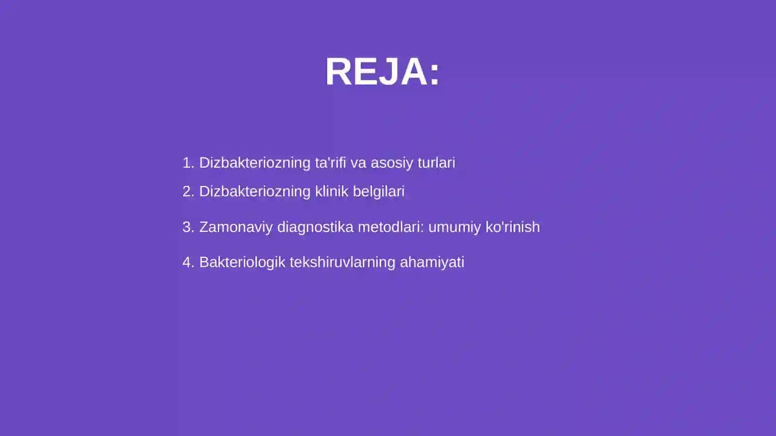 Dizbakterioz va dizbakteriozning zamonaviy bakteriologik diagnostikasi 2