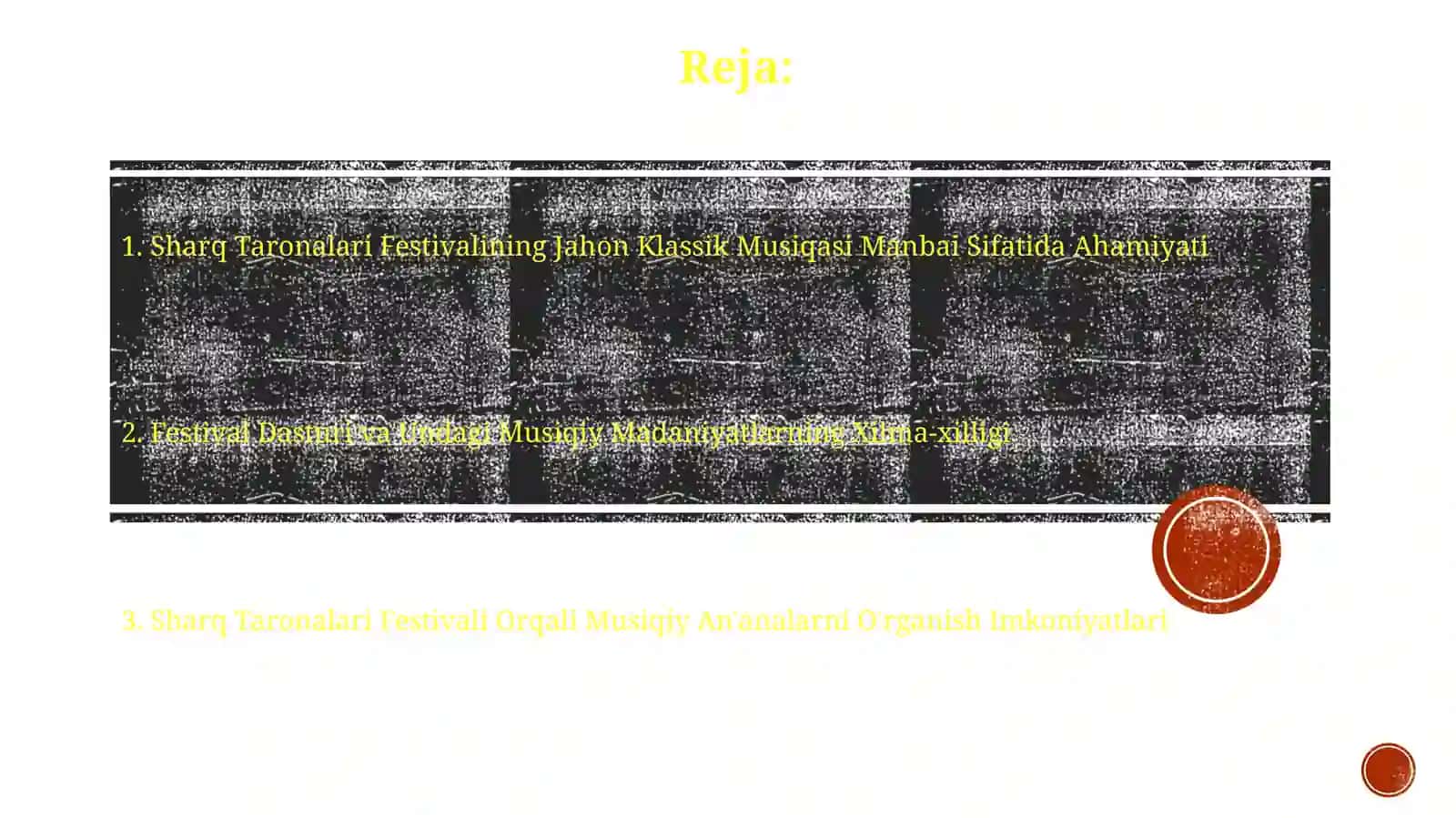 Sharq taronalari musiqa festivali 2