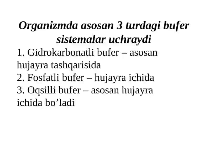Bufersistemalar 2
