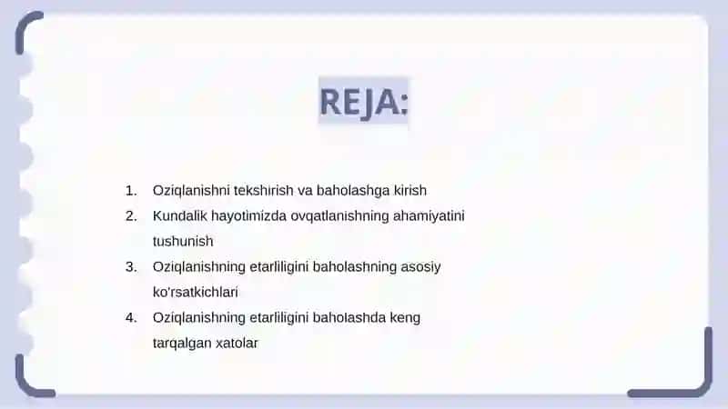 Texnologik karta 2