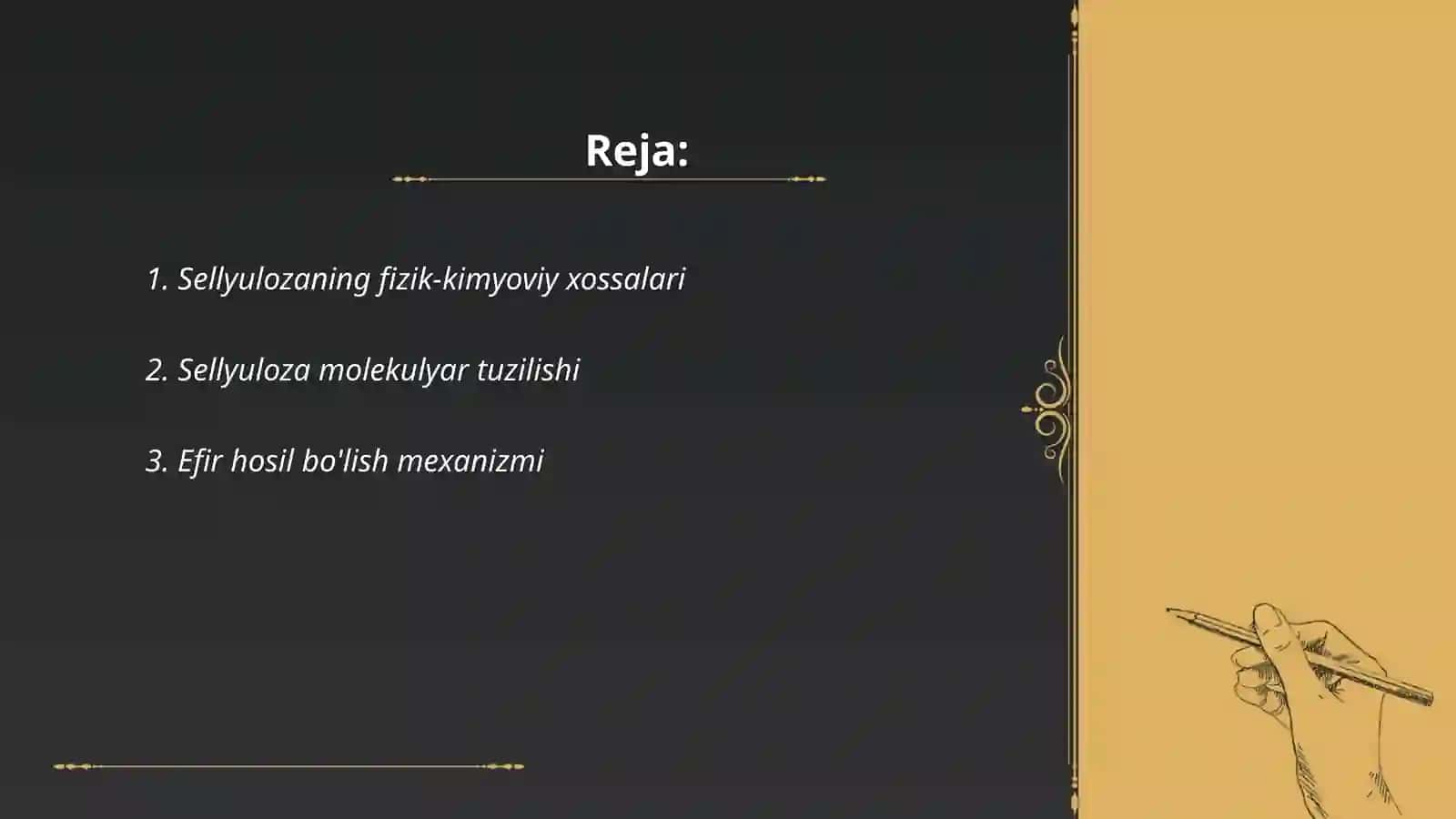 Sellyulozaning oddiy va murakkab efirlari 2