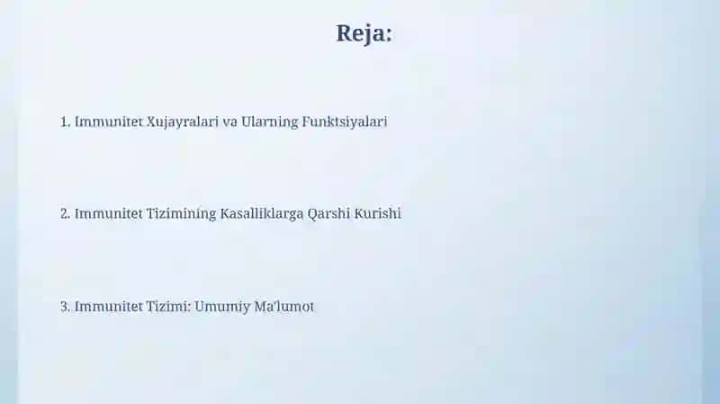 Organizm immun sistemasi 2