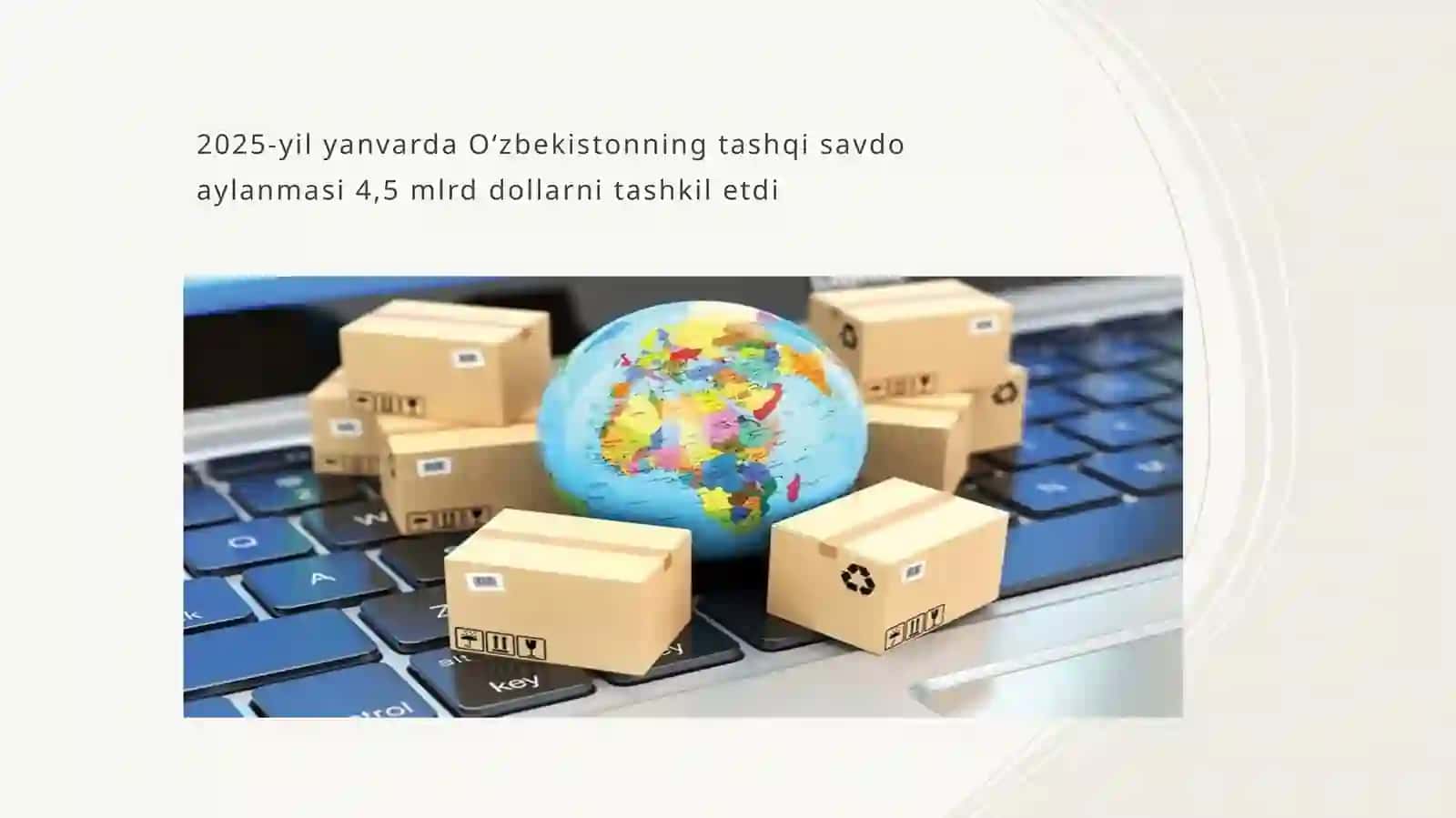 Oʻzbekiston tashqi savdo nisbatlari 2