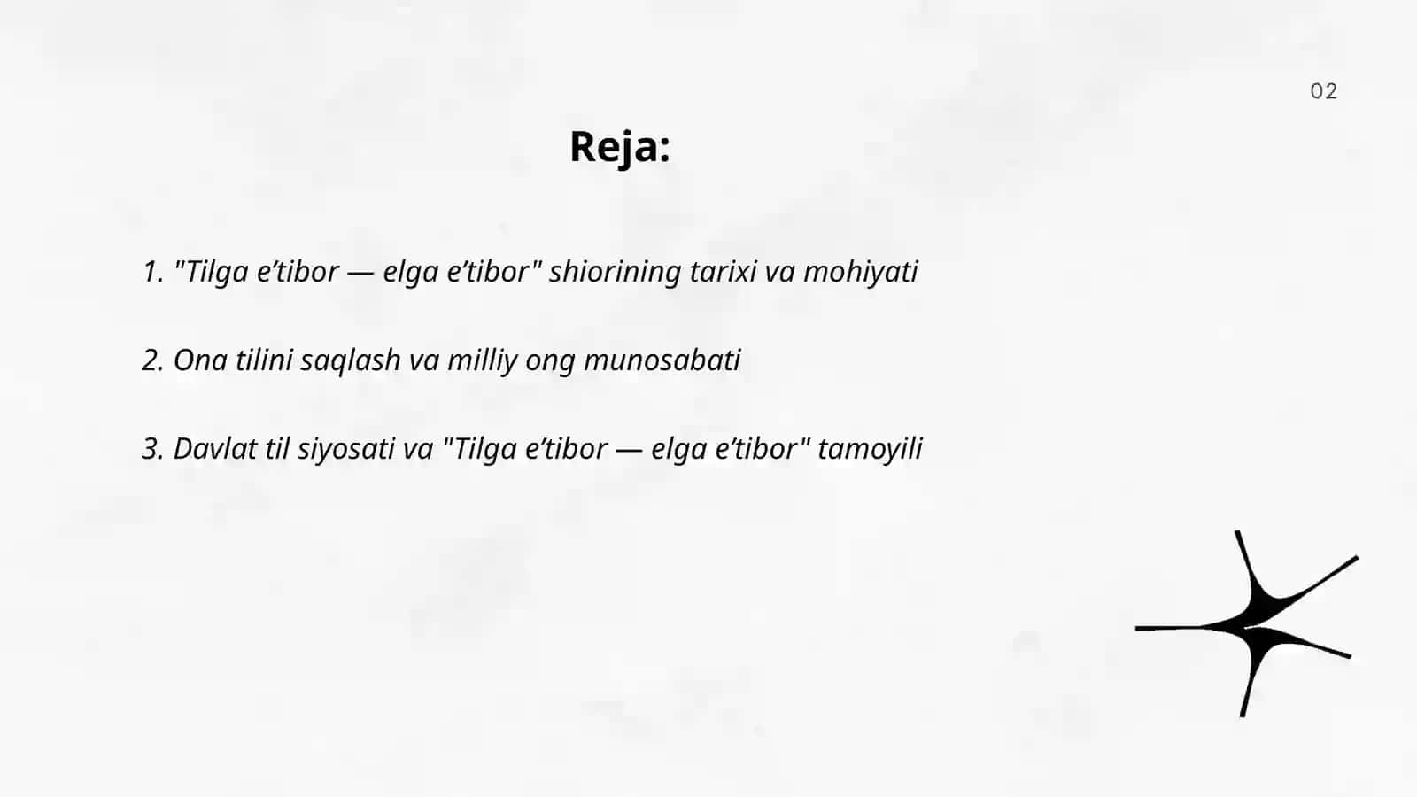Tilga e’tibor-elga e’tibor 2