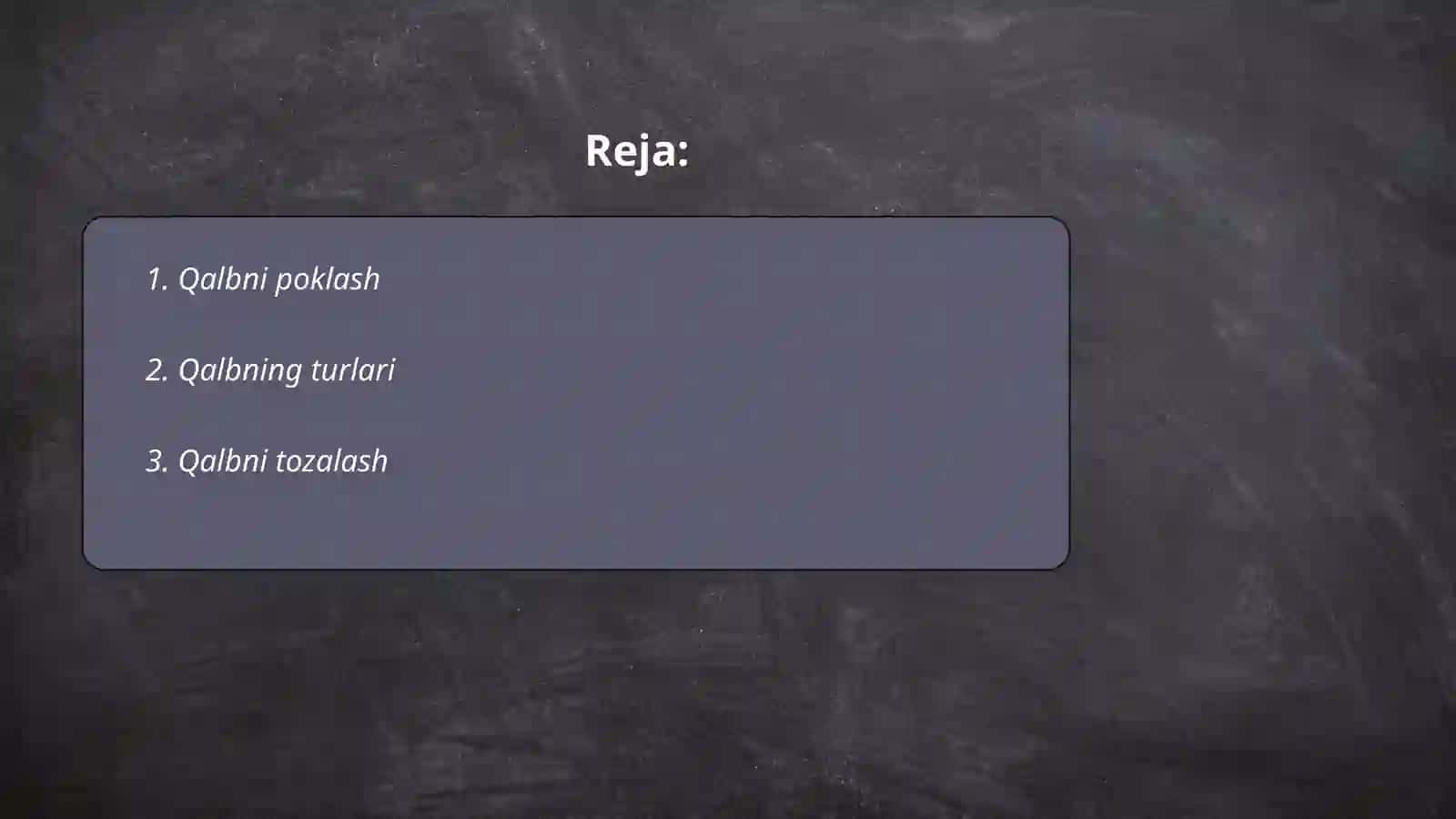 Tasavvufda qalb maqomlari 2