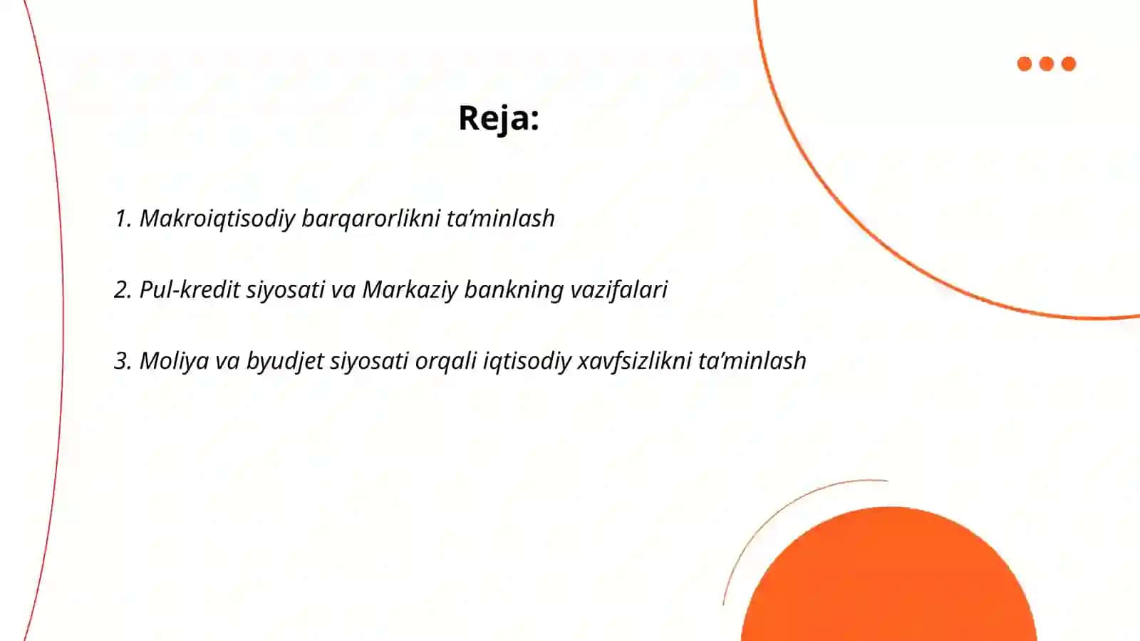 Davlatning iqtisodiy xavfsizlikni ta’minlash vazifalari 2