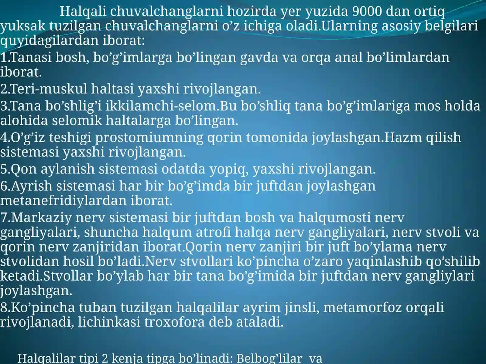 Halqalichuvalchanglar olami 2