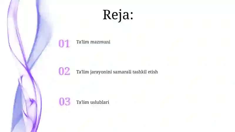 Ta'lim mazmuni talim metodlari va vositalari 2