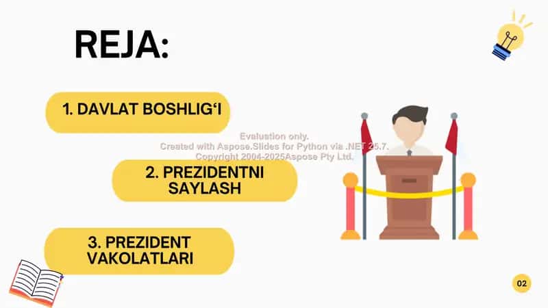 O‘zbekiston Respublikasi Prezidenti 2