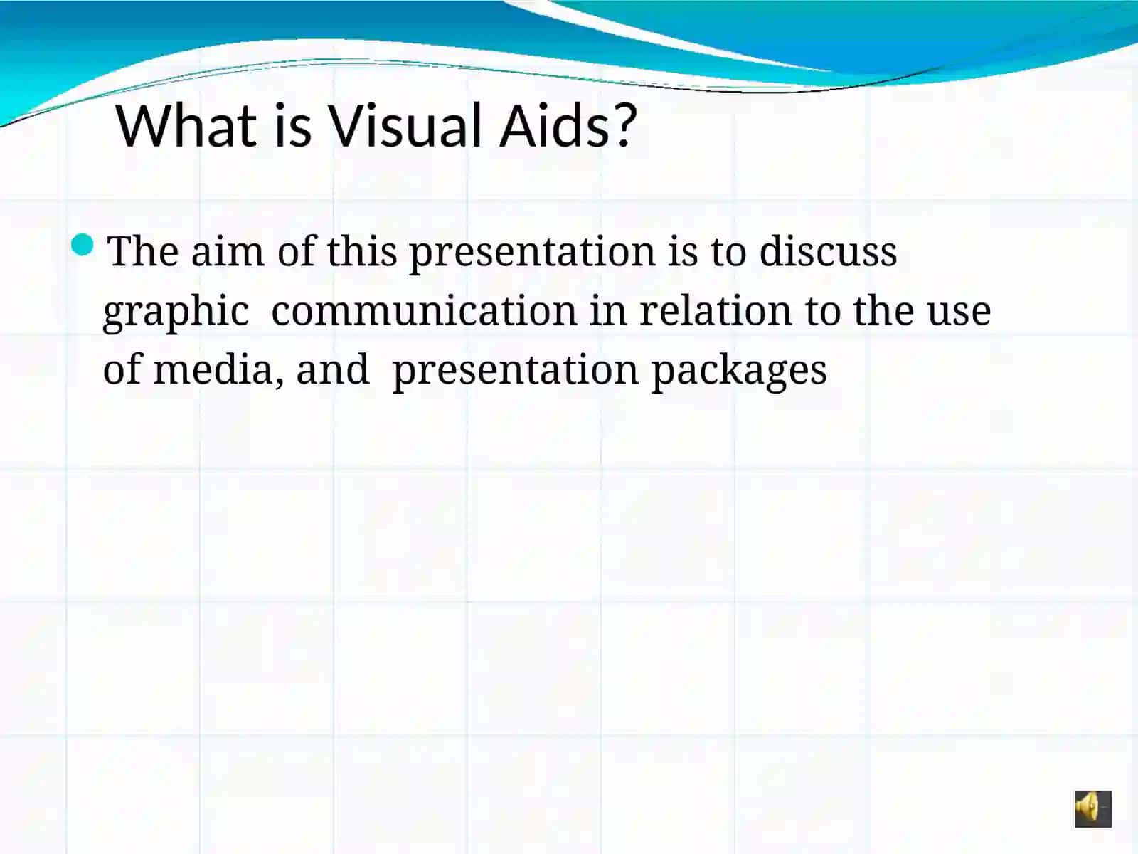 “Visual Aids” 2