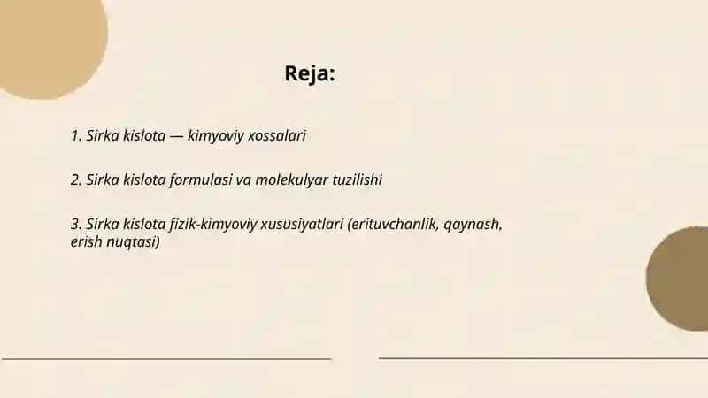 Sirka kislota 2