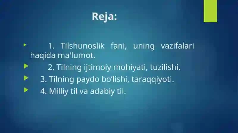 TIL IJTIMOIY 2