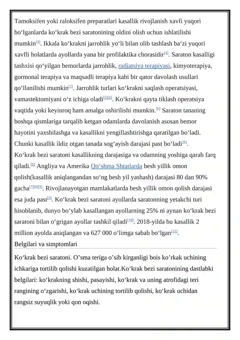 Koʻkrak Bezi Saratoni 2